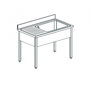 ВАННА КОТЛОМОЕЧНАЯ APACH CHEF LINE LP167-85LW
