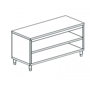 СТОЛ ПРОИЗВОДСТВЕННЫЙ ЗАКРЫТЫЙ С 3-Х СТОРОН APACH CHEF LINE LWC611SH2