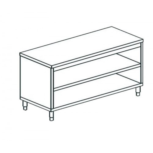 СТОЛ ПРОИЗВОДСТВЕННЫЙ ЗАКРЫТЫЙ С 3-Х СТОРОН APACH CHEF LINE LWC614SH2