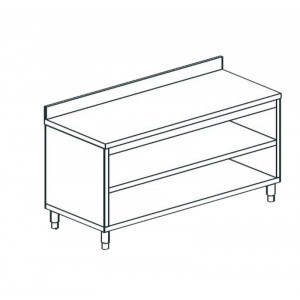 СТОЛ ПРОИЗВОДСТВЕННЫЙ ЗАКРЫТЫЙ С 3-Х СТОРОН APACH CHEF LINE LWC612SH2U
