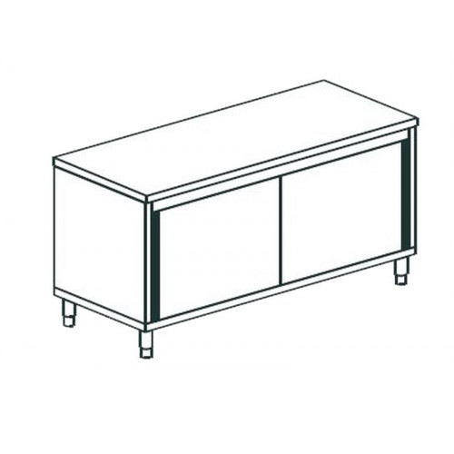 СТОЛ ПРОИЗВОДСТВЕННЫЙ ЗАКРЫТЫЙ APACH CHEF LINE LWC611SH2SD