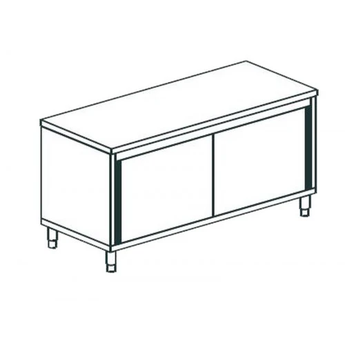 СТОЛ ПРОИЗВОДСТВЕННЫЙ ЗАКРЫТЫЙ APACH CHEF LINE LWC710SH2SD