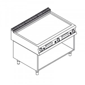 ПОВЕРХНОСТЬ ЖАРОЧНАЯ ЭЛЕКТРИЧЕСКАЯ 900 СЕРИИ APACH CHEF LINE LFTE129CLOS