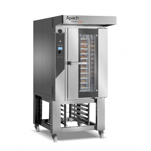 ПЕЧЬ МИНИРОТАЦИОННАЯ ЭЛЕКТРИЧЕСКАЯ С ПОДСТАВКОЙ С НАПРАВЛЯЮЩИМИ APACH BAKERY LINE C46ES DPTA