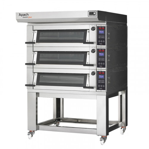 ПЕЧЬ ПОДОВАЯ С ПОДСТАВКОЙ БЕЗ НАПРАВЛЯЮЩИХ APACH BAKERY LINE E2K2L EMP