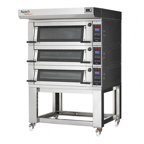 ПЕЧЬ ПОДОВАЯ С ПОДСТАВКОЙ БЕЗ НАПРАВЛЯЮЩИХ APACH BAKERY LINE E2LK4L DPBI-T