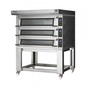 ПЕЧЬ ПОДОВАЯ С ПОДСТАВКОЙ БЕЗ НАПРАВЛЯЮЩИХ APACH BAKERY LINE E4LK2L EMP
