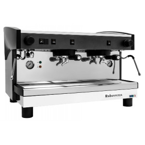 КОФЕМАШИНА ПОЛУАВТОМАТ ROBUSTEZZA ST2M/ ЧЕРНАЯ+ВЫСОКАЯ ГРУППА 1Ф