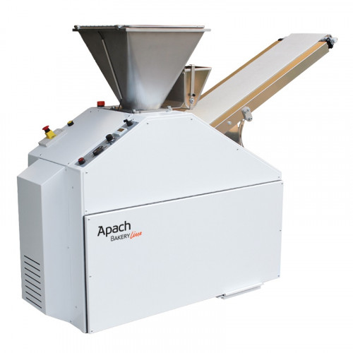 ТЕСТОДЕЛИТЕЛЬ ВАКУУМНЫЙ APACH BAKERY LINE SDT130 A С ТЕФЛ. БУНКЕРОМ, СИСТЕМОЙ ДОП. СМАЗКИ И СКРЕБКОМ