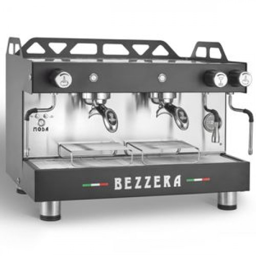КОФЕМАШИНА ПОЛУАВТОМАТ BEZZERA MODA PM 2GR ЧЕРНАЯ МАТОВАЯ+ЭКОНОМАЙЗ+ПОДСВЕТ МУЛЬТИФАЗНАЯ