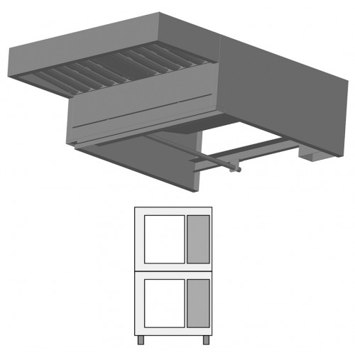ЗОНТ ВЫТЯЖНОЙ LAINOX BKC011S