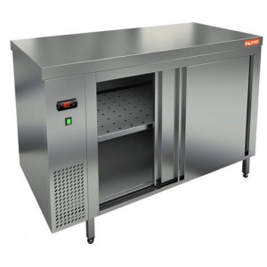 TS 12 GN O (1200x700x850) тепловой стол-купе островной, HICOLD RUS