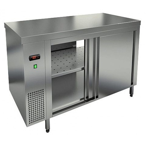 TS T 18 GN O (1800x700x850) тепловой стол-купе сквозной островной, HICOLD RUS