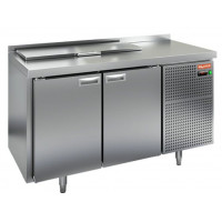 SL2-11GN (1/6) стол для салатов  охл.(+2+10), 2 двери, 1390х700х850мм, HICOLD RUS