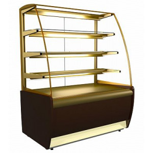 Витрина холодильная K70 VH 0,9-1 LIGHT Chocolate 0012-0109 (ВХСв - 0,9д Carboma для шоколада)