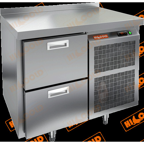 SN 2/BT стол охл. (-10-18), 2 ящика, 900х600х850мм, HICOLD RUS