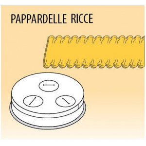 Насадка для MPF 2,5/MPF 4 PAPPARDELLE RICCE
