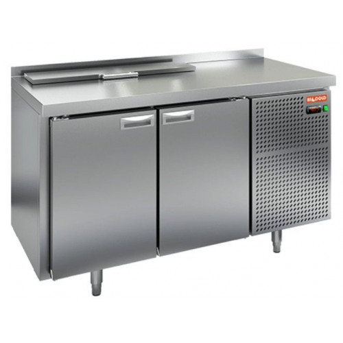 SL1-11GN (1/3) стол для салатов охл.(+2+10), 2 двери, 1390х700х850мм, HICOLD RUS