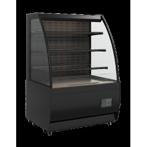 Витрина холодильная K70 VM 1,3-2 STANDARD открытая, горка (9005)