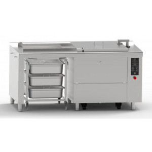 Фритюрница Abat ЭФК-70Л электрич. с автоподъёмом корзины