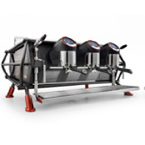 Кофемашина Sanremo Café Racer Naked 3 гр. черно-красная
