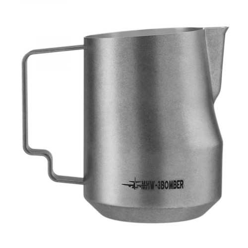 Питчер (молочник) Turbo 450 мл P6003SS, текстурный серебристо-серый
