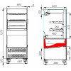 Горка холодильная ПОЛЮС FC14-06 VM 0,7-2 0430