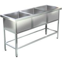 Ванна моечная Assum ВМС-С-3/400 (1500х500х850) (мойка AISI201)