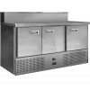 Стол холодильный для пиццы Финист СХСнпц-700-3 (1485х700х1060) (8GN1/3 c крышкой)
