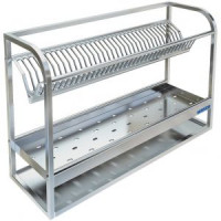 Полка настенная для тарелок и стаканов Техно-ТТ ПН-328/900