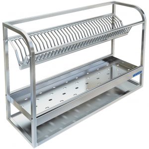 Полка настенная для тарелок и стаканов Техно-ТТ ПН-328/900