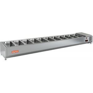 Витрина холодильная настольная HICOLD VRTO 2280 1/3