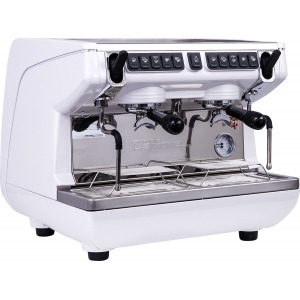 Кофемашина рожковая Nuova Simonelli Appia Life Compact 2Gr V 220V white+economizer+high groups