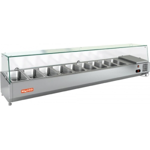 Витрина холодильная настольная HICOLD VRX 2000 1/3