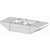 Зонт вытяжной для печи конвейерной RoboChef 460 RoboLabs RL010131 Зонт вытяжной для печи конвейерной RoboChef 460 RoboLabs RL010131