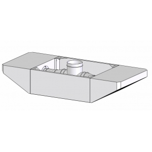Зонт вытяжной для печи конвейерной RoboChef 460 RoboLabs RL010131
