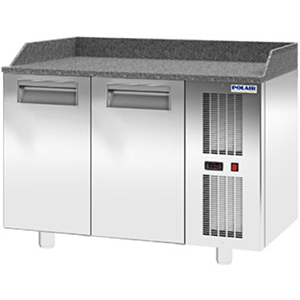 Стол для пиццы Polair TM2GNpizza-GC с бортом