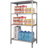 Стеллаж кухонный Финист СтППр(1100х600х1800) 4 полки-решетки нерж. 0,8мм 1100х520мм, труба 40х40мм