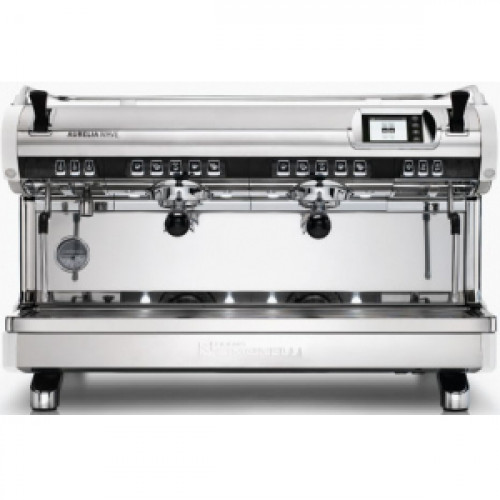 Кофемашина рожковая автоматическая Nuova Simonelli Aurelia Wave 2Gr V 220V white+high groups+LED