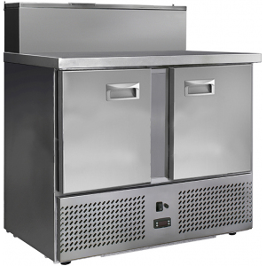 Стол для пиццы Финист СХСнпц-700-2 (1000х700х1060) (5GN1/6 с крышкой)