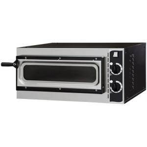 Печь для пиццы подовая PrismaFood SMALL BASIC 1/40 GLASS & LIGHT - 2 thermostats