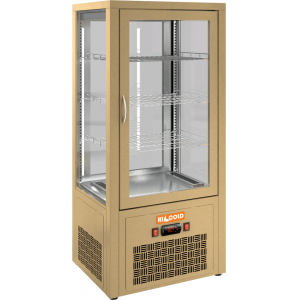 Витрина холодильная настольная HICOLD VRC T 100 Beige