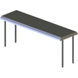 Полка настольная для линии раздачи Light Gastrolux ПН-113/1
