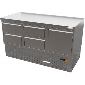 Стол холодильный Gastrolux СОН3-147/4Я1Д/S