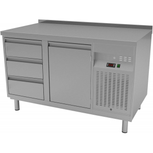 Стол холодильный Gastrolux СОБ2Б-136/3Я1Д/S
