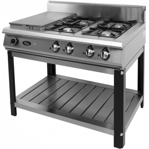 Плита газовая Grill Master Ф6ЖТЛСПГ(п) (1+4) (на подставке)