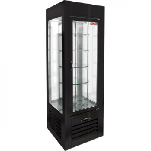 Витрина холодильная напольная HICOLD VRC 350 R Sh Black