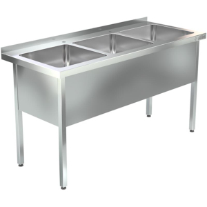 Ванна моечная Assum ВМЦ-П3-3/500 (1800х700х850)