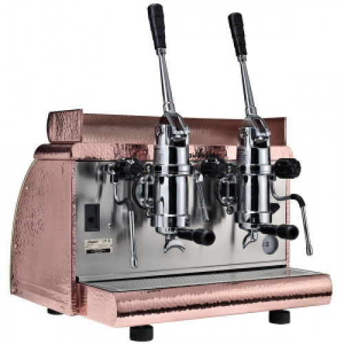 Кофемашина леверная Victoria Arduino Athena leva 2 copper, 220V
