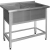 Ванна моечная Финист ВМН-2(1200х700х850) 1 отверстие для смесителя, борт Ванна моечная Финист ВМН-2(1200х700х850) 1 отверстие для смесителя, борт